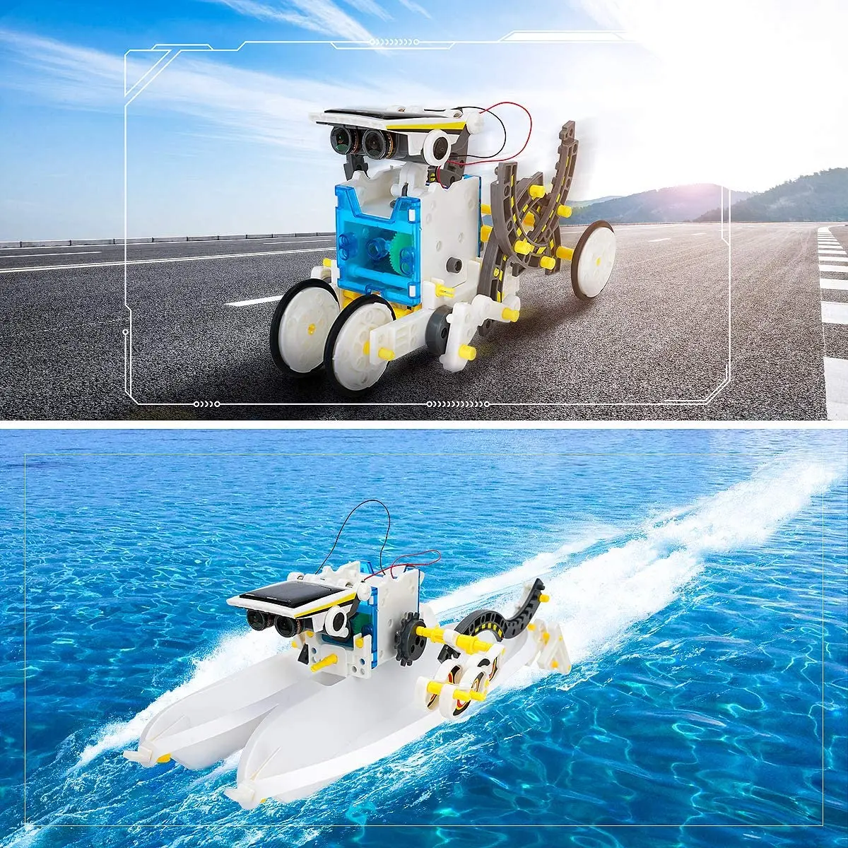 Stem Solar Robot Kit For Kids - Güneş Robot oyuncaklar kitleri kök teknolojisi