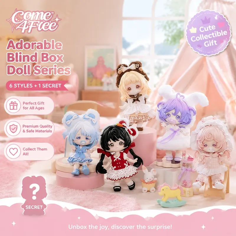 Dolls - Come4free Kör Kutu Serisi Bjd Bebek