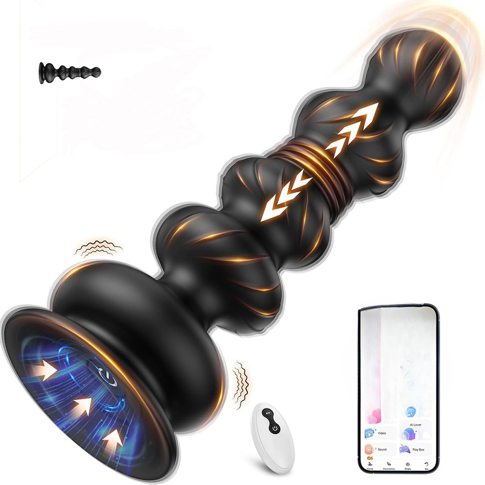 Remote Control Toys - Uygulama + Uzaktan Kumandalı Titreşimli Anal