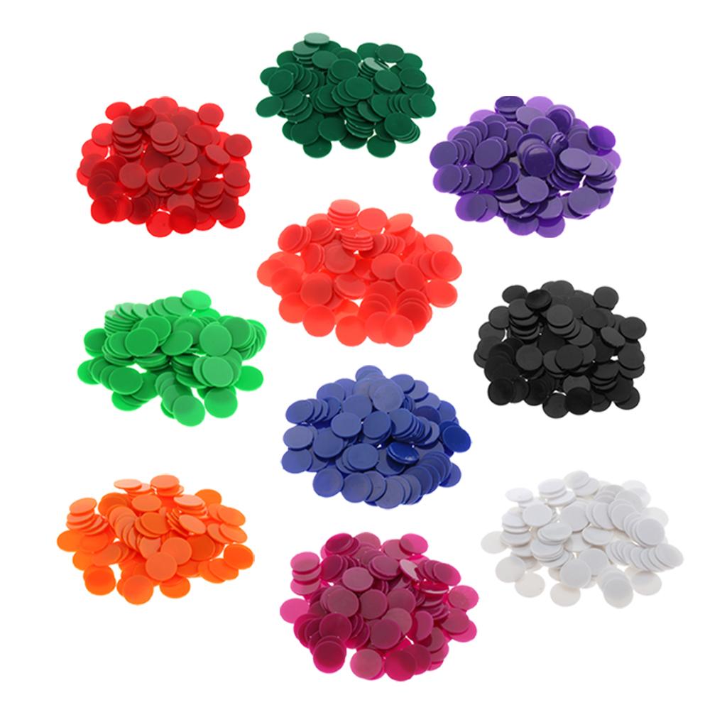 Board Games - Bingo Çipleri, Plastik Poker Çipleri, 100