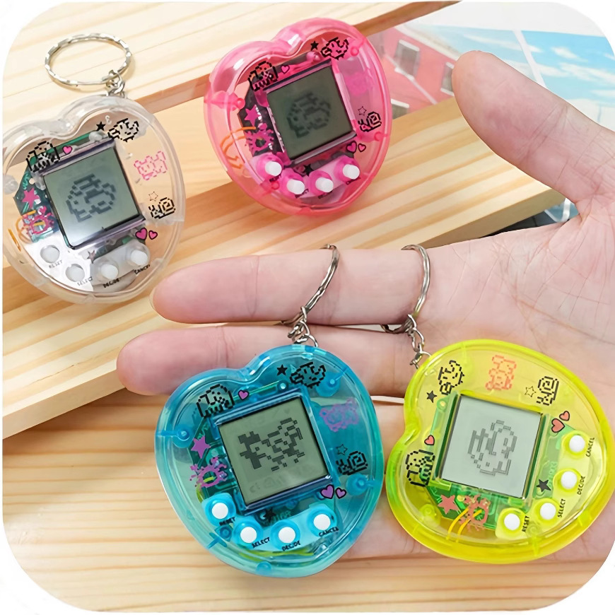 Tamagotchi Electronic Pet Virtual - Kalp Şeklinde Elektronik Evcil Hayvanlar Tamagotchi