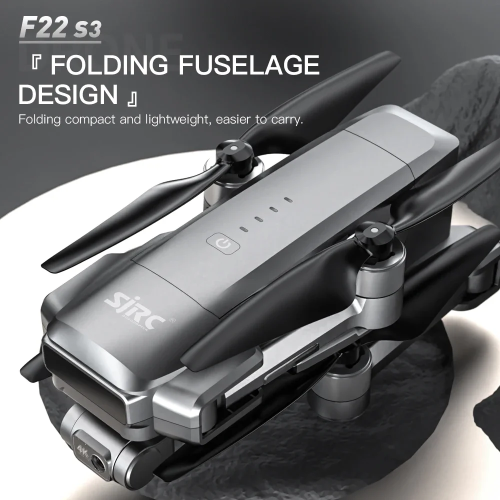 Fpv Brushless Rc Drone 4K - SJRC F22 S3 pro Katlanabilir RC