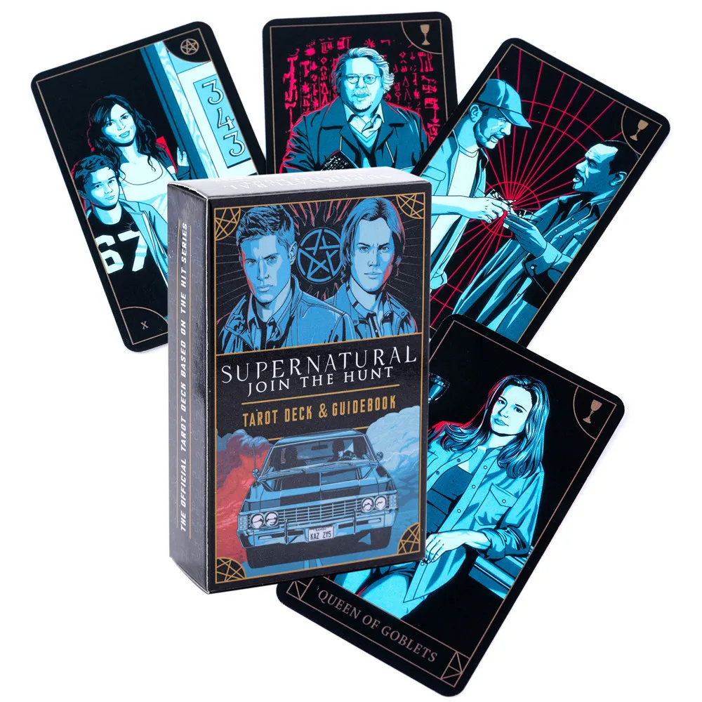 Tarot Cards Deck With Guidebook - Supernatural Tarot Destesi ve Rehber Kitapçıklı