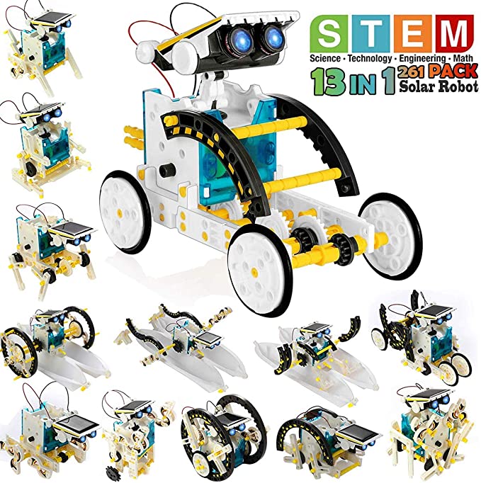 Stem Solar Robot Kit For Kids - STEM 13-in-1 Eğitim Güneş Robot Oyuncaklar