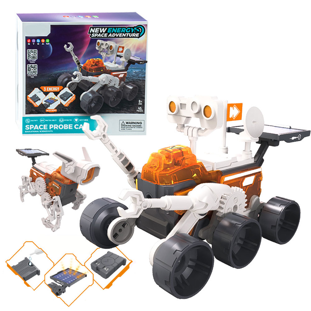 Stem Solar Robot Kit For Kids - Güneş Enerjili STEM Robotik Köpek Kiti