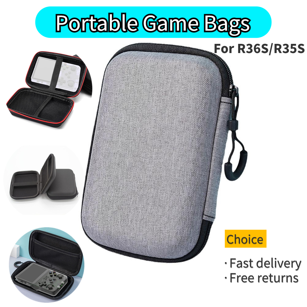 Retro Handheld Game Console R36S - R36S için taşınabilir oyun durumda/R35S Retro