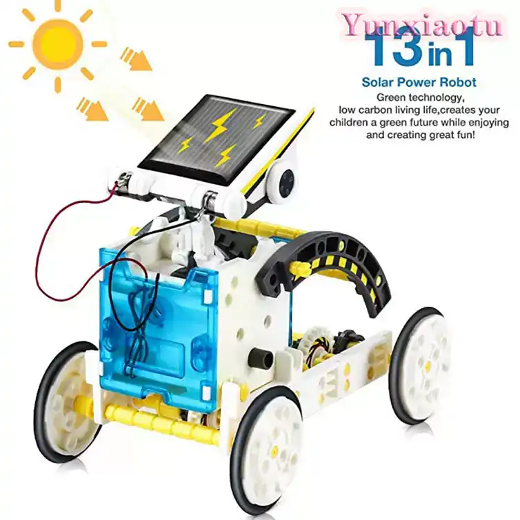 12'si 1 Arada Güneş Enerjili R - Stem Solar Robot Kit For Kids incelemesi ve fiyatı