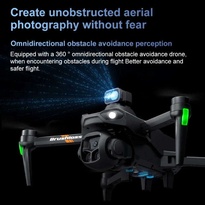 Lenovo V916MAX Profesyonel 8K  - Fpv Brushless Rc Drone 4K incelemesi ve fiyatı