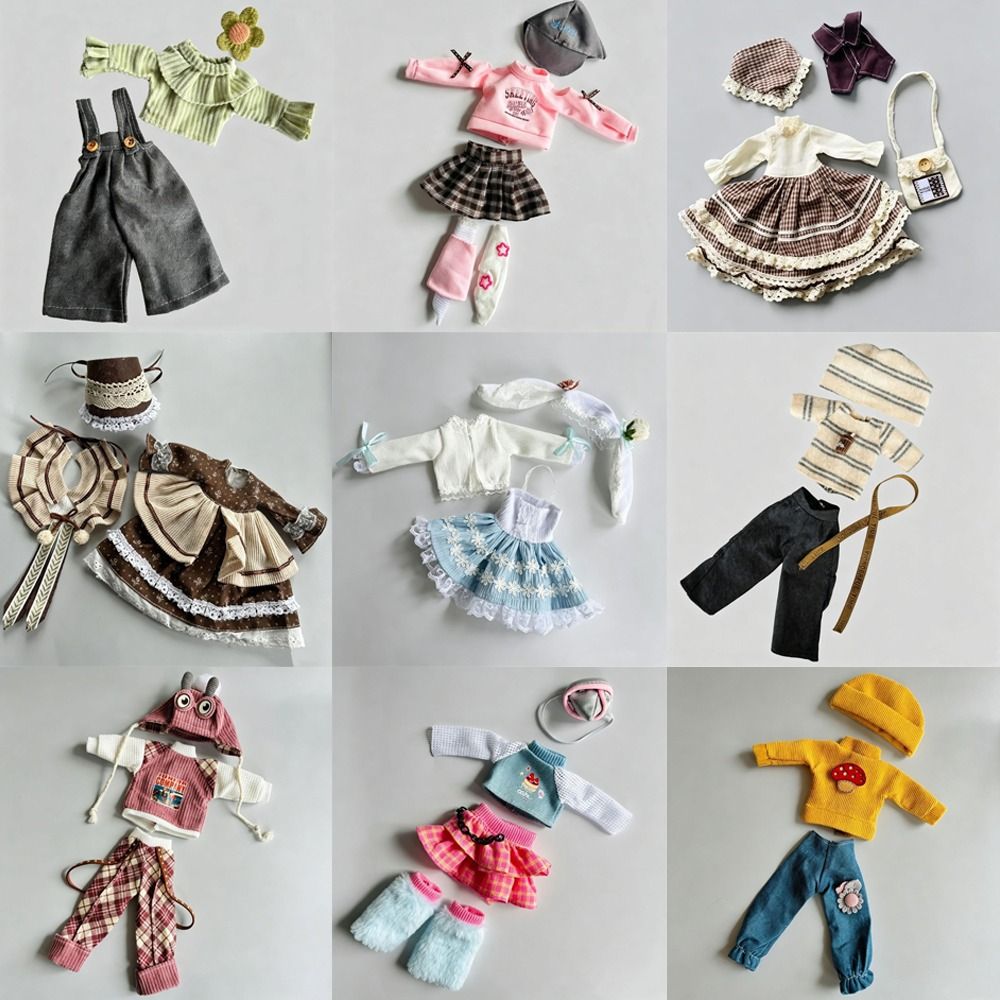 30cm Uygun Bebek Kıyafet Seti  - Bjd Doll 1 6 Full Set With Clothes incelemesi ve fiyatı