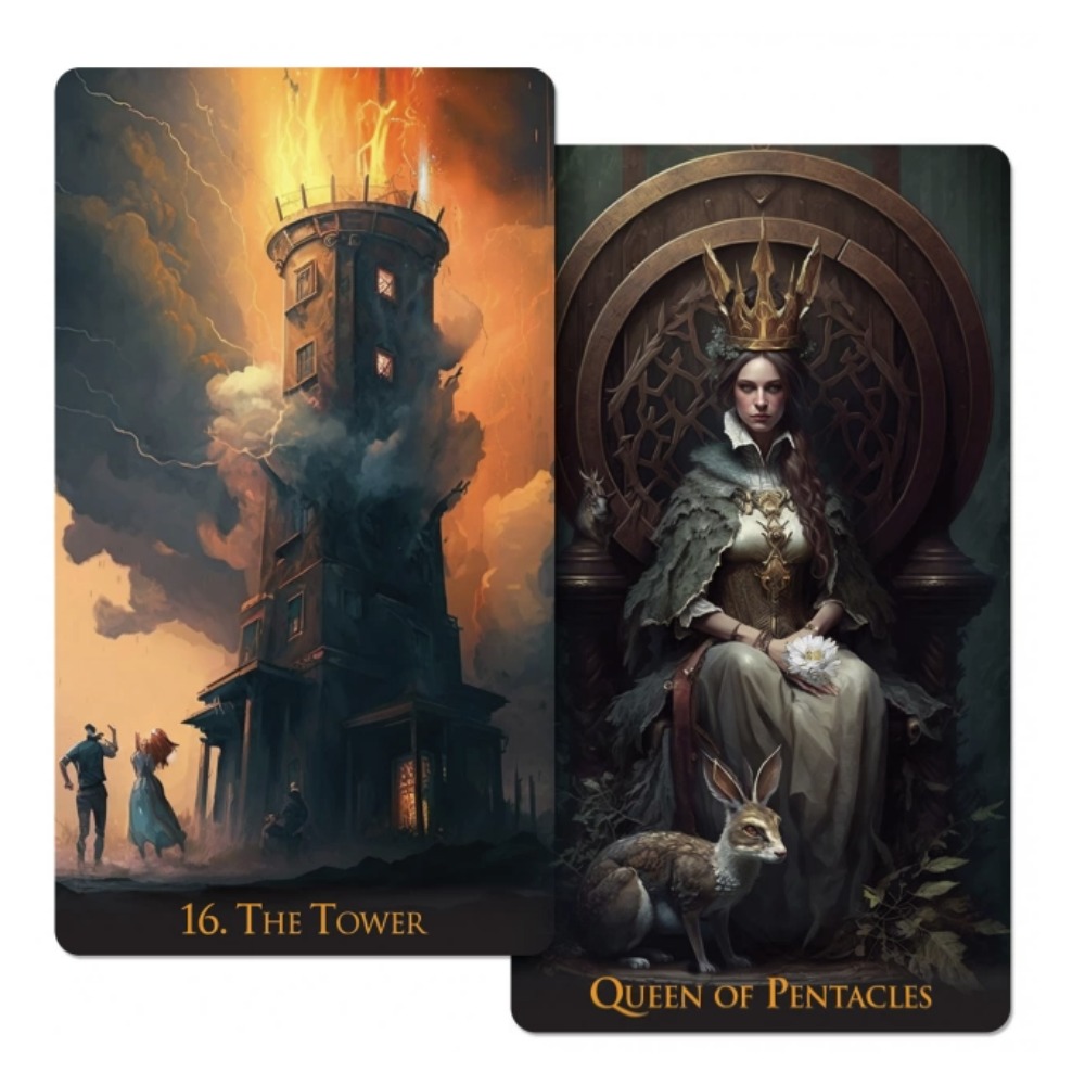 12*7cm Garip Dünya Tarotu 78 K - Tarot Cards Deck With Guidebook incelemesi ve fiyatı