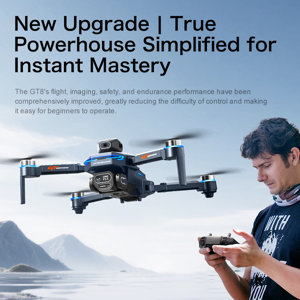 Orijinal GT8 Drone 8K Profesyo - Fpv Brushless Rc Drone 4K incelemesi ve fiyatı
