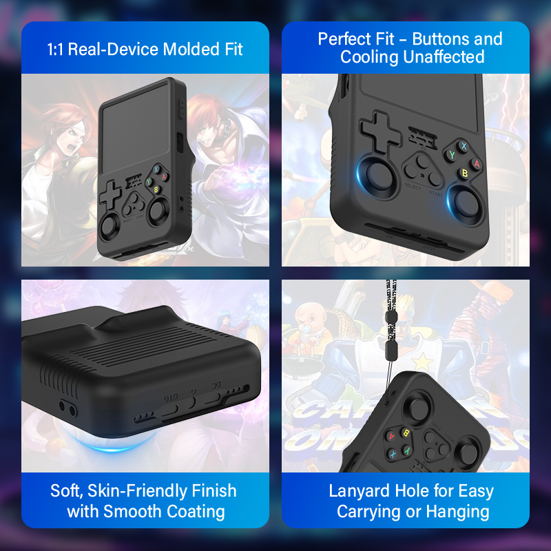 R36S için Koruyucu Kılıf, R36S - Retro Handheld Game Console R36S incelemesi ve fiyatı