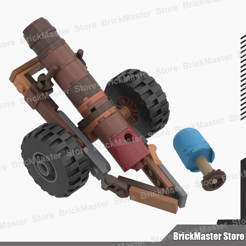 MOC Askeri Savaş Sahnesi Gaz T - Lego Compatible Military Tank incelemesi ve fiyatı