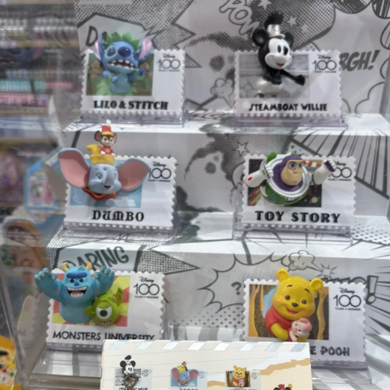 HOT Hakiki Yıldönümü Retro Pul - Anime Action Figure Blind Box incelemesi ve fiyatı