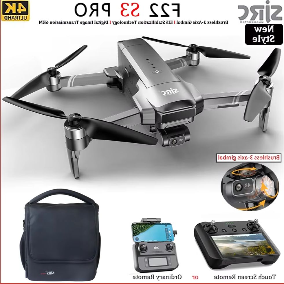 SJRC F22 S3 pro Katlanabilir R - Fpv Brushless Rc Drone 4K incelemesi ve fiyatı