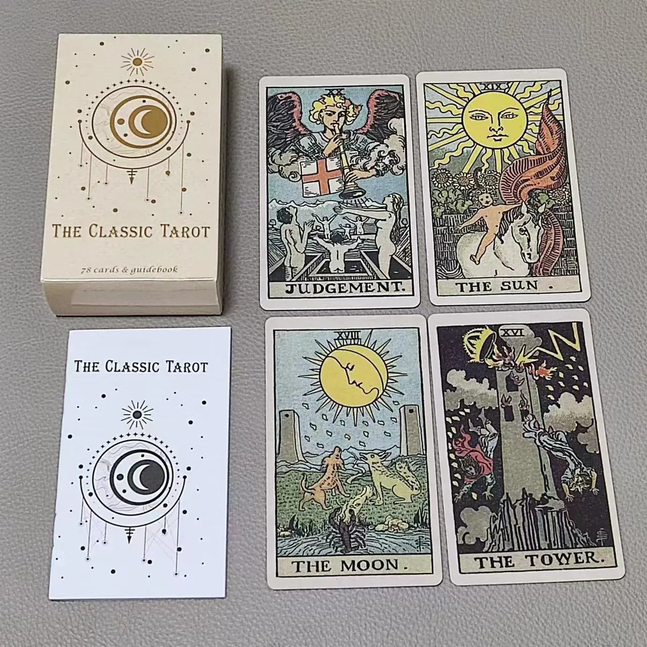 10.3*6cm yeni başlayanlar için - Tarot Cards Deck With Guidebook incelemesi ve fiyatı