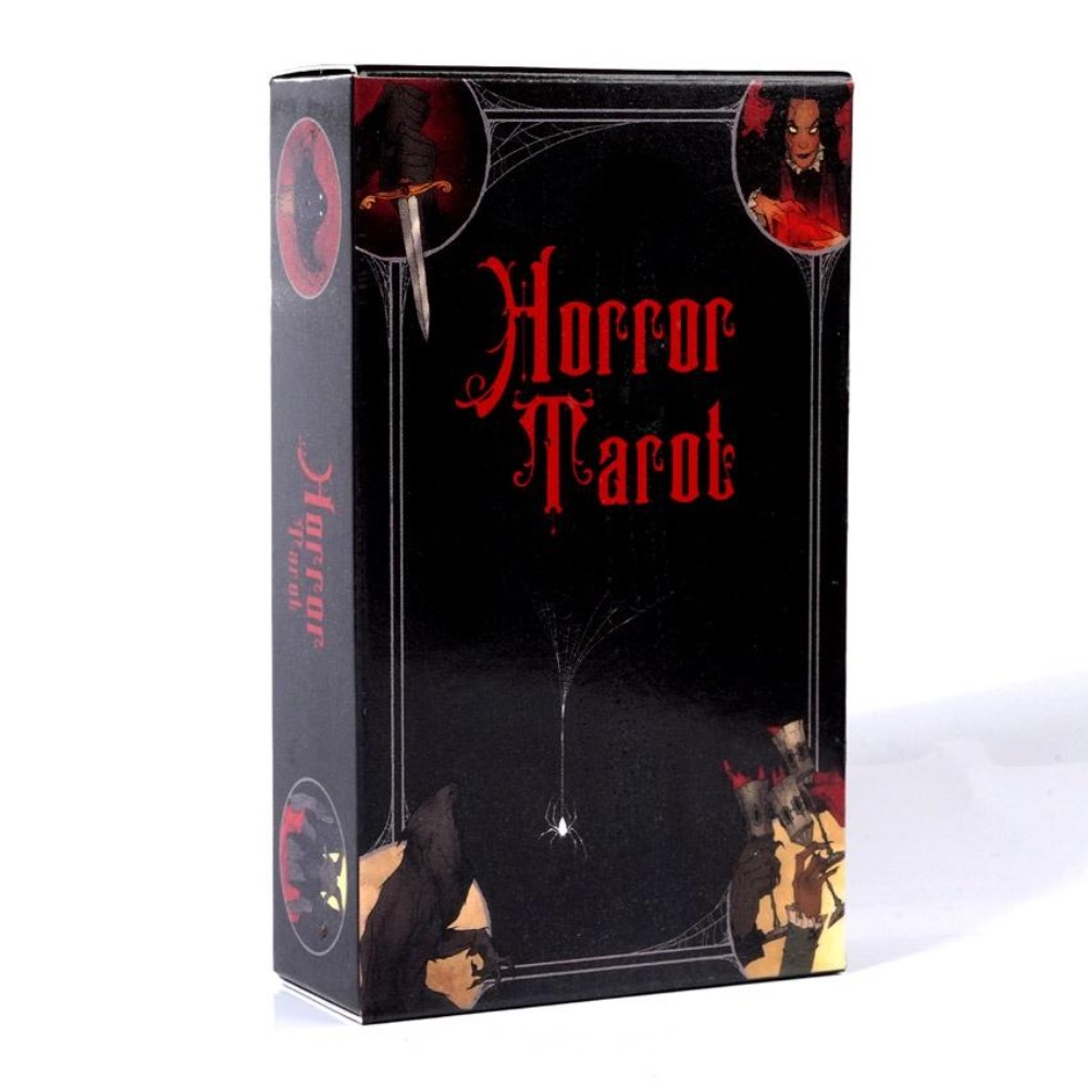 10.3*6cm korku Tarot güverte k - Tarot Cards Deck With Guidebook incelemesi ve fiyatı