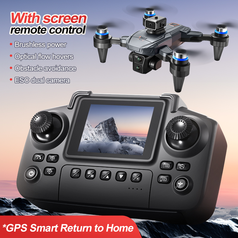GPS RC Drone Ekranlı 4K Profes - Fpv Brushless Rc Drone 4K incelemesi ve fiyatı