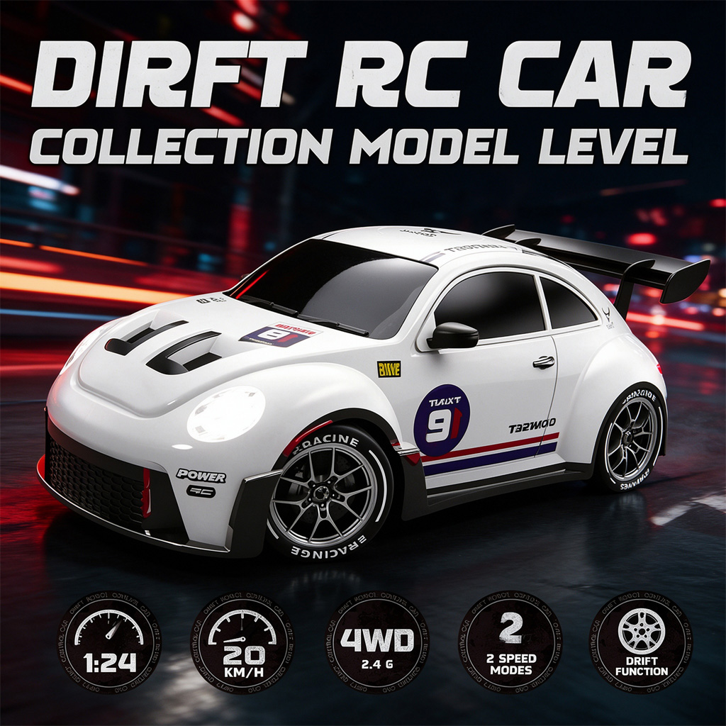 1:24 Ölçekli Uzaktan Kumandalı - Rc Drift Car 1 24 Scale 4Wd incelemesi ve fiyatı