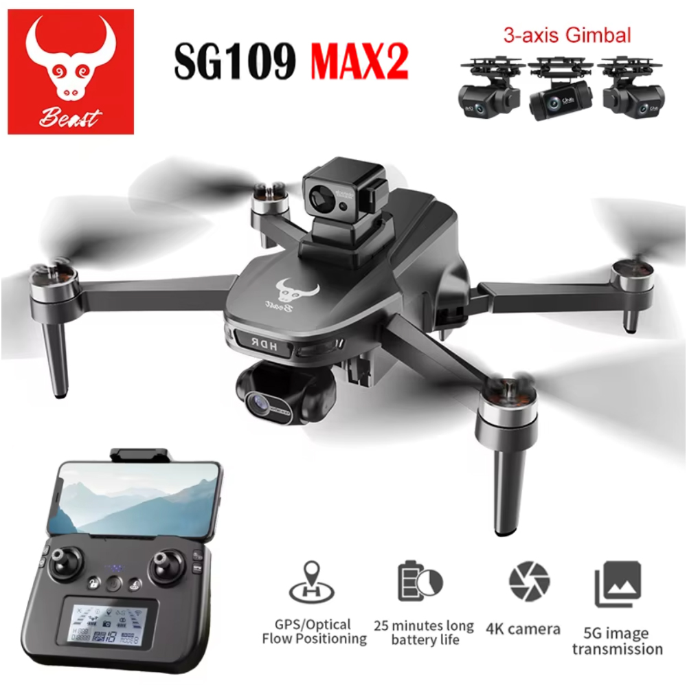 SG109 MAX2 Profesyonel FPV 8K  - Fpv Brushless Rc Drone 4K incelemesi ve fiyatı