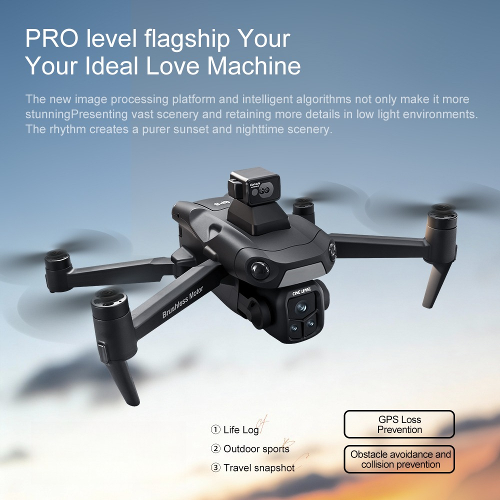 Orijinal A1R3S GPS Katlanabili - Fpv Brushless Rc Drone 4K incelemesi ve fiyatı
