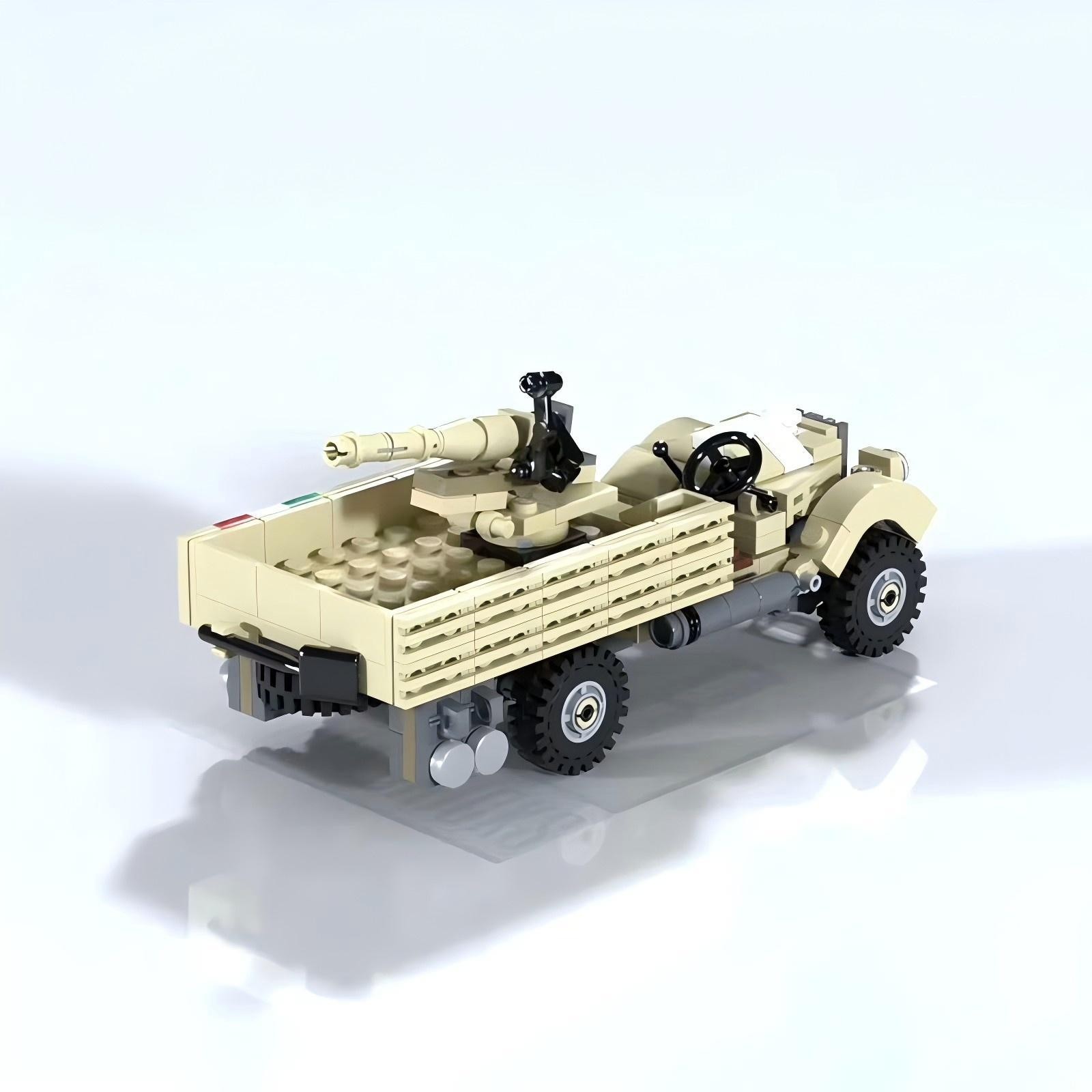 MOC Askeri Serisi İtalyan M11- - Lego Compatible Military Tank incelemesi ve fiyatı