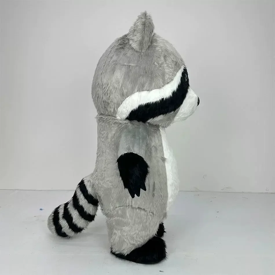 Gri Peluş Şişme Rakun Maskot K - Dolls incelemesi ve fiyatı
