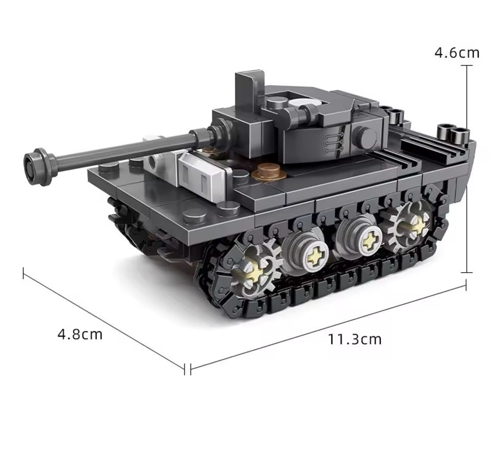 Dünya Savaşı Ordusu Askerleri  - Lego Compatible Military Tank incelemesi ve fiyatı