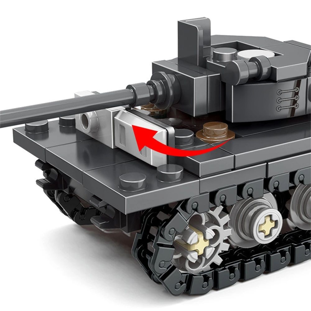 Dünya Savaşı Ordusu Askerleri  - Lego Compatible Military Tank incelemesi ve fiyatı