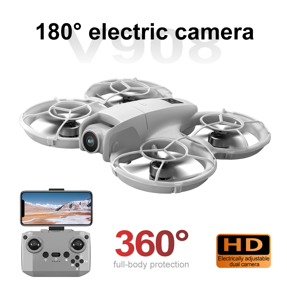 Orijinal V908 Katlanabilir GPS - Fpv Brushless Rc Drone 4K incelemesi ve fiyatı