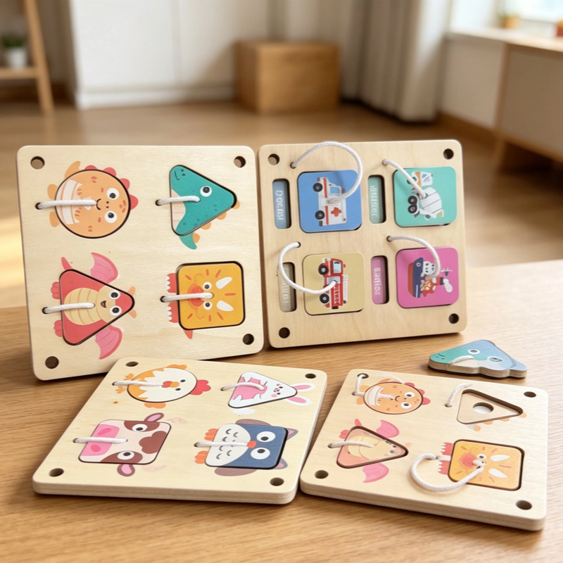 Montessori Ahşap Aktivite Taht - Montessori Wooden Busy Board Toddler incelemesi ve fiyatı