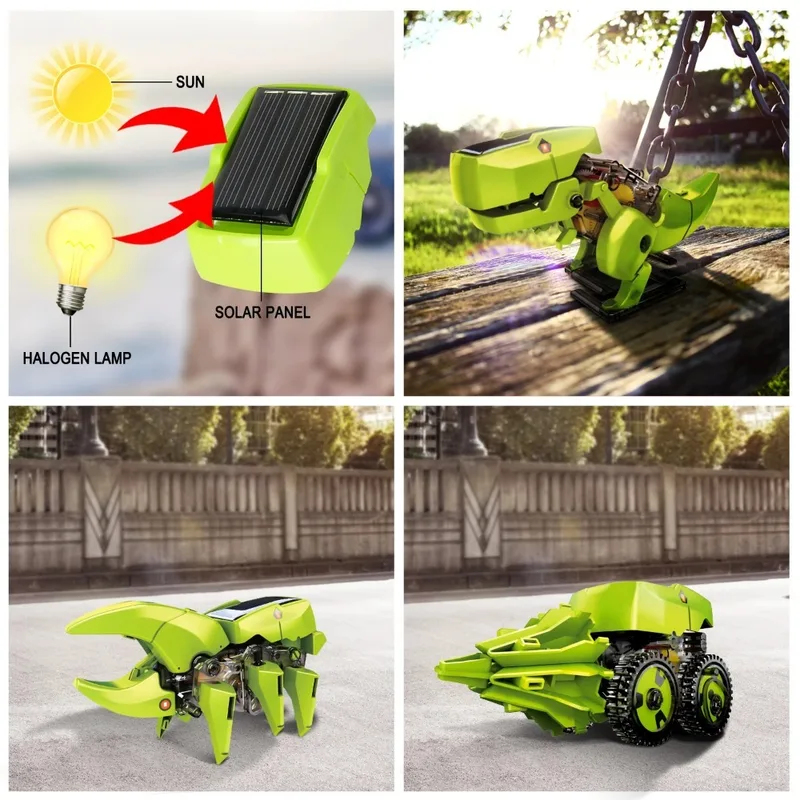 3'ü 1 Arada Güneş Enerjili Rob - Stem Solar Robot Kit For Kids incelemesi ve fiyatı