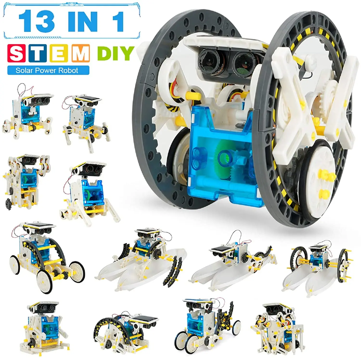 STEM 12'si 1 Arada Güneş Enerj - Stem Solar Robot Kit For Kids incelemesi ve fiyatı