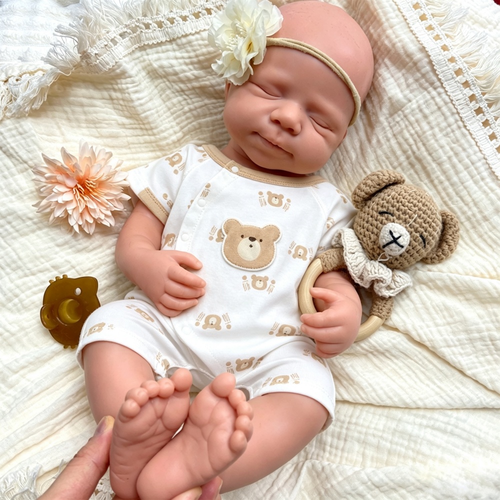 20 inç Boyasız DIY Tam Silikon - Reborn Baby Doll Silicone Realistic incelemesi ve fiyatı