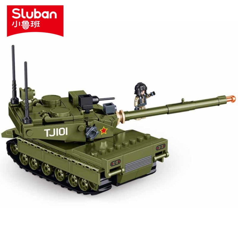Sluban 183 adet ordu ana muhar - Lego Compatible Military Tank incelemesi ve fiyatı