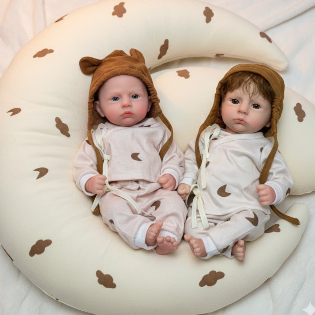 AnjoDoll 33 CM Boyalı/Boyasız  - Reborn Baby Doll Silicone Realistic incelemesi ve fiyatı