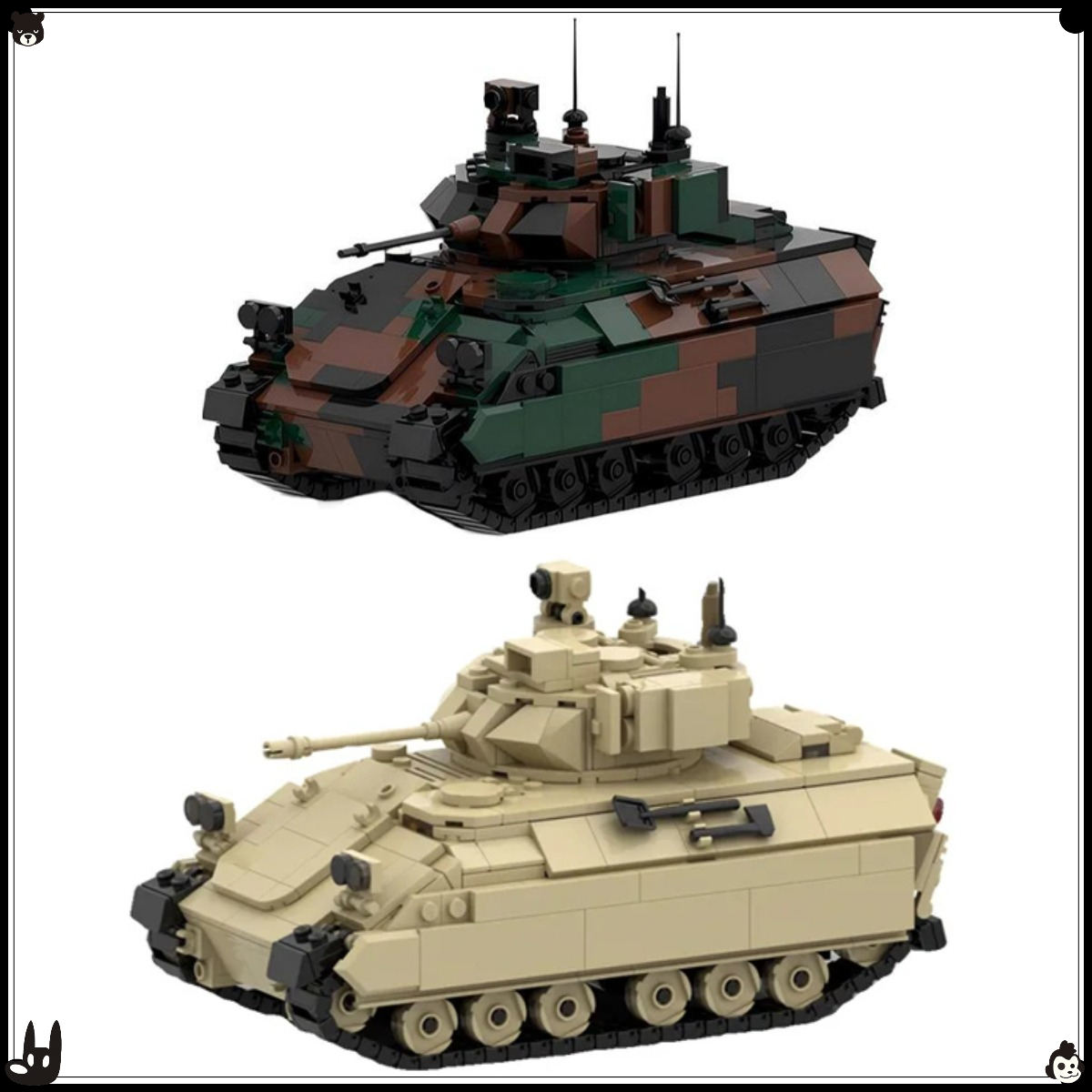 MOC Askeri Serisi Paletli Zırh - Lego Compatible Military Tank incelemesi ve fiyatı