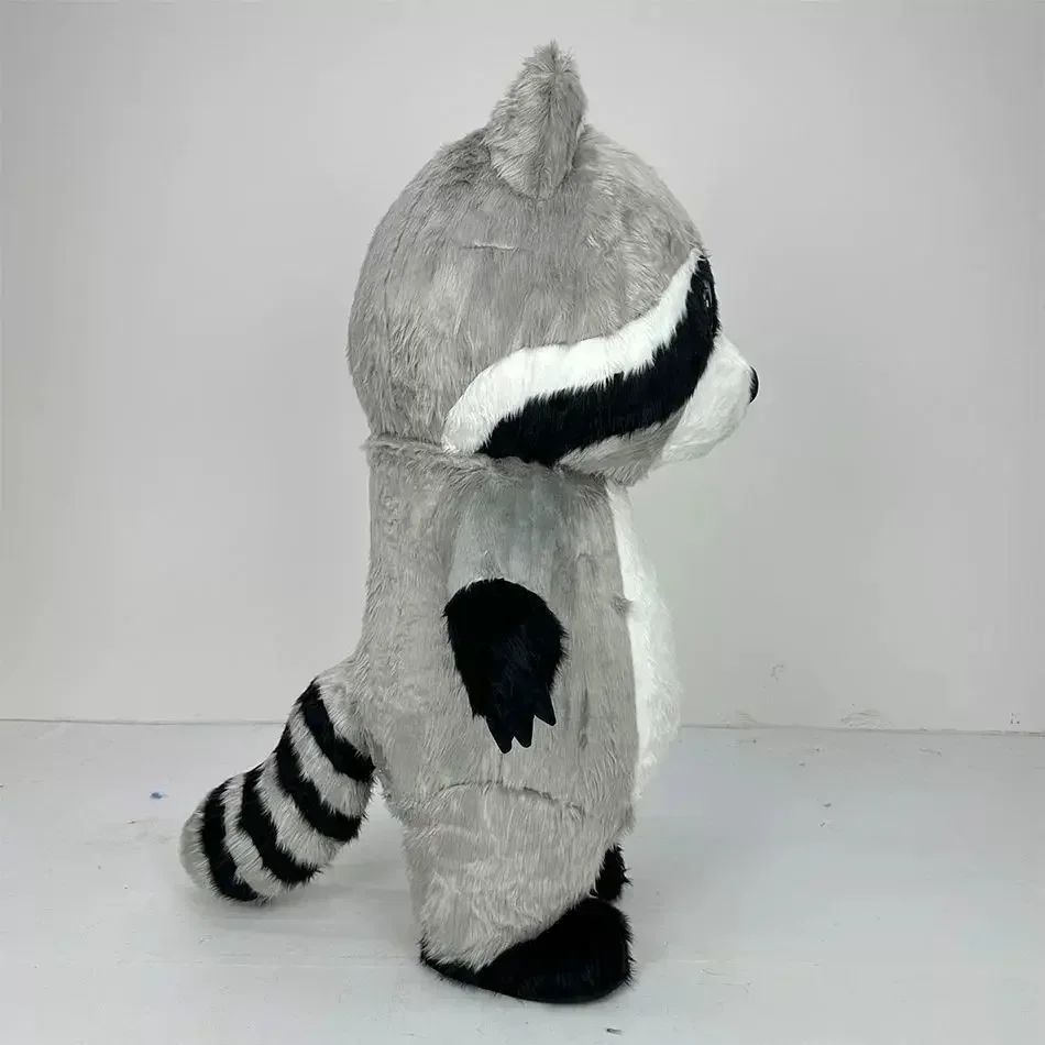 Gri Peluş Şişme Rakun Maskot K - Dolls incelemesi ve fiyatı