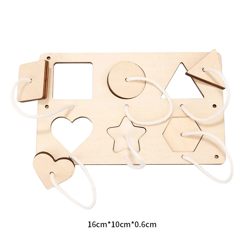 Montessori Meşgul Kurulu DIY A - Montessori Wooden Busy Board Toddler incelemesi ve fiyatı