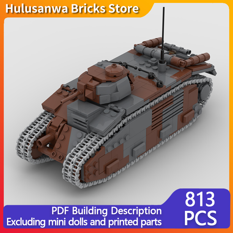 B1 Bis Askeri Tanklar Model MO - Lego Compatible Military Tank incelemesi ve fiyatı