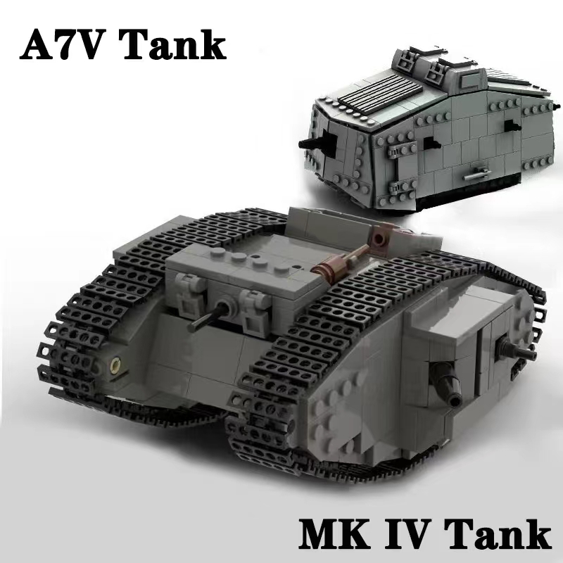 Popüler Alman Askeri Yapım Set - Lego Compatible Military Tank incelemesi ve fiyatı